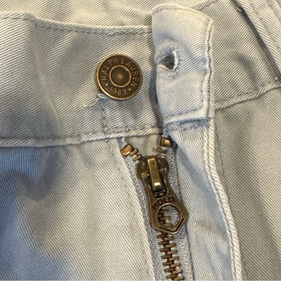 POLO RALPH LAUREN men’s light blue 650 straight chinos, 36x30 - Picture 5 of 11